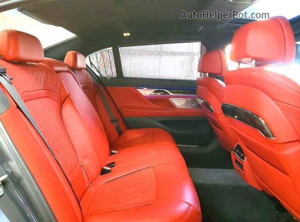 WBA7U2C06MCE63033 2021 BMW 7 SERIES Серый Вид задних сидений