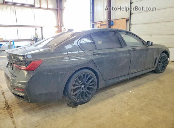 WBA7U2C06MCE63033 2021 BMW 7 SERIES Серый Задняя правая четверть