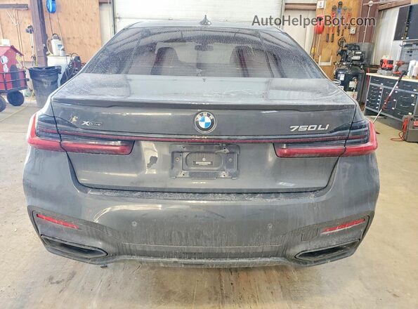 WBA7U2C06MCE63033 2021 BMW 7 SERIES Серый Вид сзади