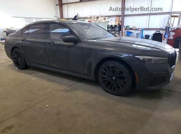 WBA7U2C06MCE63033 2021 BMW 7 SERIES Серый Передняя правая четверть