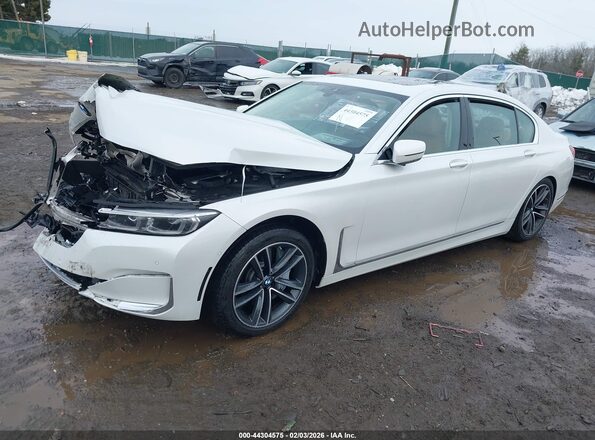 WBA7U2C08MCF73551 2021 BMW 7 SERIES White Передня ліва чверть