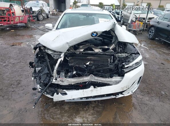 WBA7U2C08MCF73551 2021 BMW 7 SERIES White Вид щитка приладів