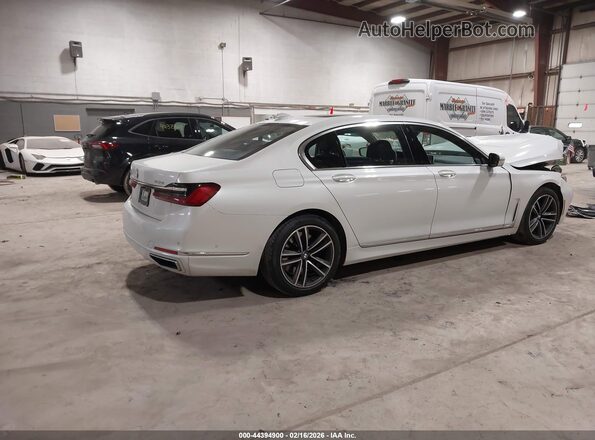 WBA7U2C0XMCF20205 2021 BMW 7 SERIES White Задня права чверть