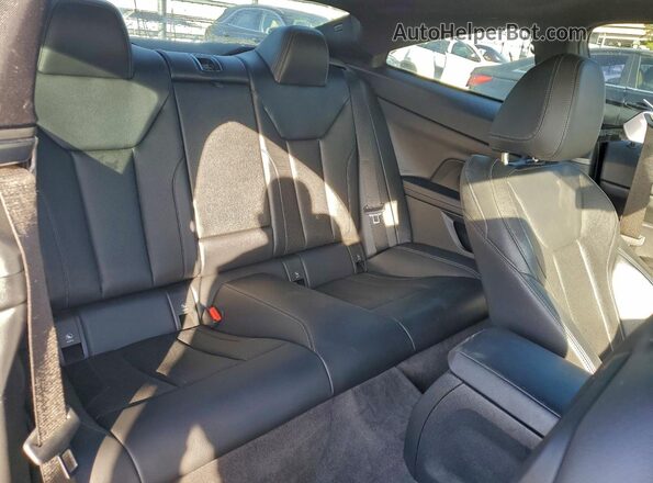 WBA83AP01PCM21446 2023 BMW M4 Black Vista de los asientos traseros