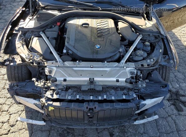 WBA83AP02NCJ80333 2022 BMW M4 Black Вид задньої частини салону