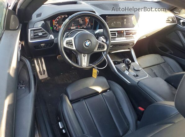 WBA83AP02NCJ80333 2022 BMW M4 Black Вид панелі приладів