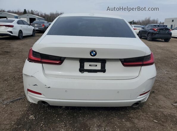 WBA83FF04PFP10690 2023 BMW 3 SERIES White უკანა ხედი