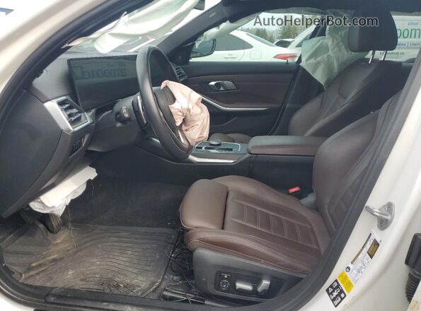 WBA83FF04PFP10690 2023 BMW 3 SERIES White წინა სალონის ხედი