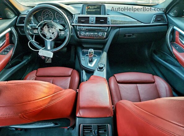 WBA8B3C52GK383747 2016 BMW 3 SERIES Gray Widok deski rozdzielczej