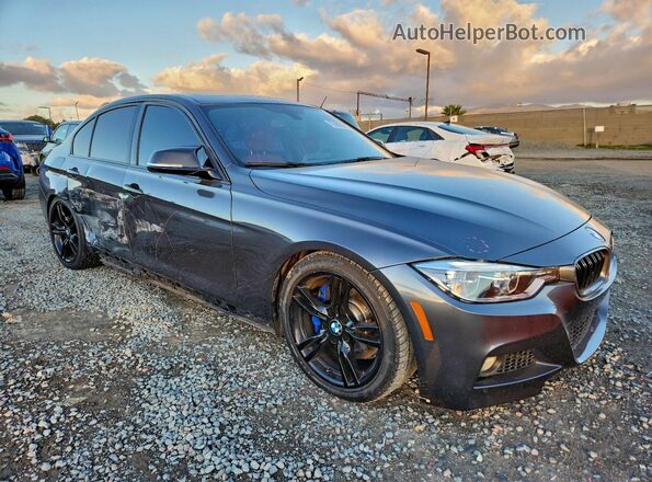 WBA8B3C52GK383747 2016 BMW 3 SERIES Gray Przód prawy