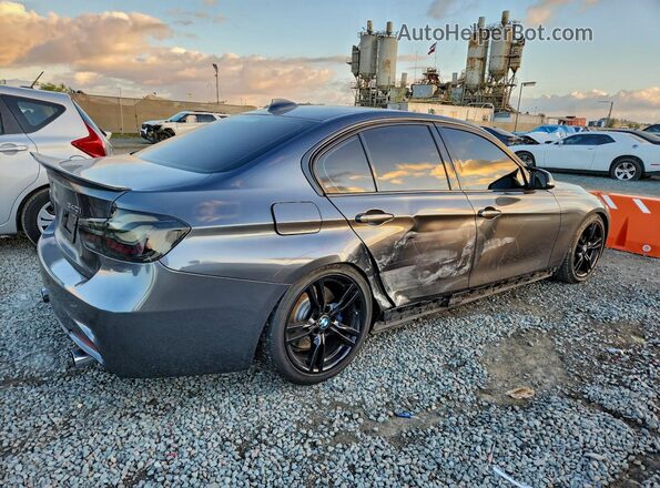 WBA8B3C52GK383747 2016 BMW 3 SERIES Gray Tył prawy