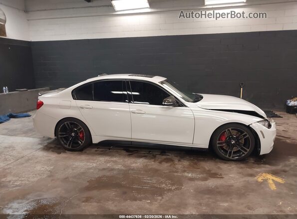 WBA8B7G53GNT14047 2016 BMW 3 SERIES White Rear interior view