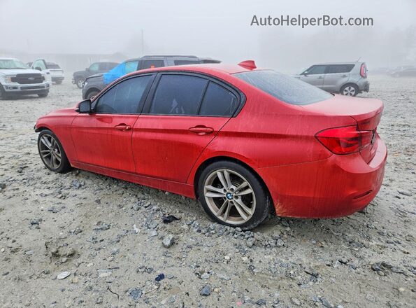 WBA8E1G5XGNT36809 2016 BMW 3 SERIES Red Задня ліва чверть