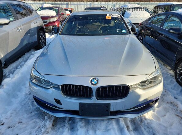 WBA8E3C53GK504907 2016 BMW 3 SERIES Silver Vista frontal