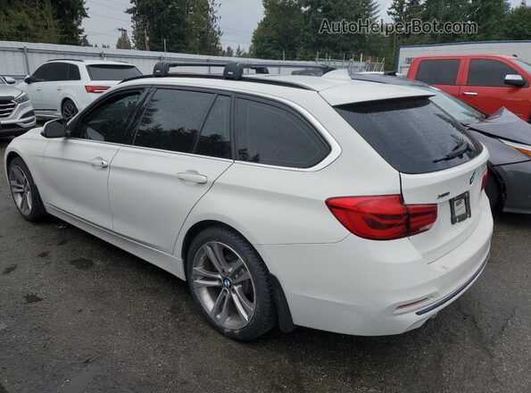 WBA8J1C56JA019254 2018 BMW 3 SERIES Белый Задняя левая четверть