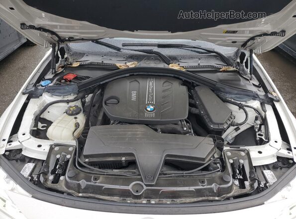 WBA8J1C56JA019254 2018 BMW 3 SERIES Белый Вид подкапотного пространства