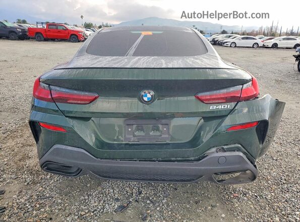 WBAAE2C00RCN72191 2024 BMW 8 SERIES Green Հետևի տեսք