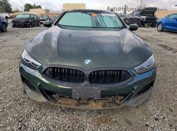 WBAAE2C00RCN72191 2024 BMW 8 SERIES Green Դիմացի տեսք