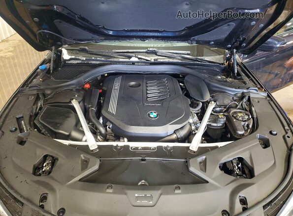 WBAAE4C00PCK80453 2023 BMW 8 SERIES Blue Widok wnętrza z tyłu
