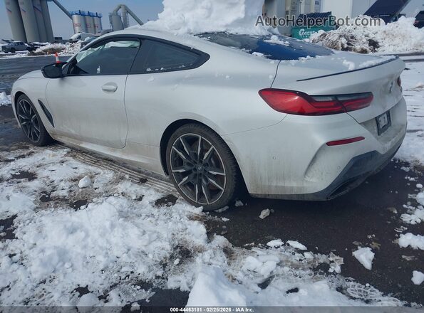 WBABC4C09SCT17583 2025 BMW M8 White Tył lewy