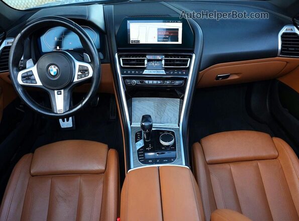 WBADZ2C04MCG06453 2021 BMW 8 SERIES Синий Вид задних сидений