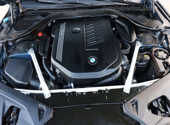 WBADZ2C04MCG06453 2021 BMW 8 SERIES Синий Вид панели приборов