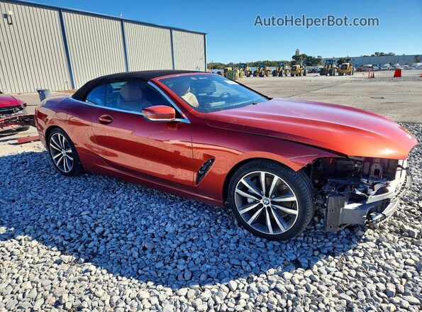 WBADZ2C0XLCE05137 2020 BMW 8 SERIES Orange Front right