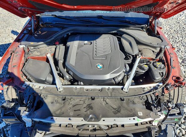 WBADZ2C0XLCE05137 2020 BMW 8 SERIES Orange Rear interior view