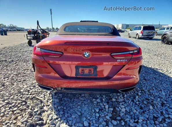 WBADZ2C0XLCE05137 2020 BMW 8 SERIES Orange Rear view