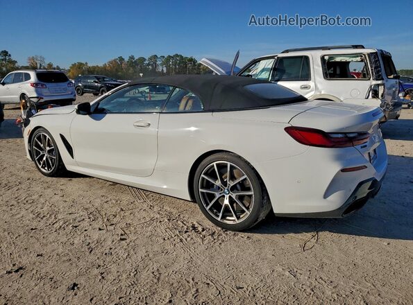 WBAFY4C01LCE00674 2020 BMW M8 White Rear left