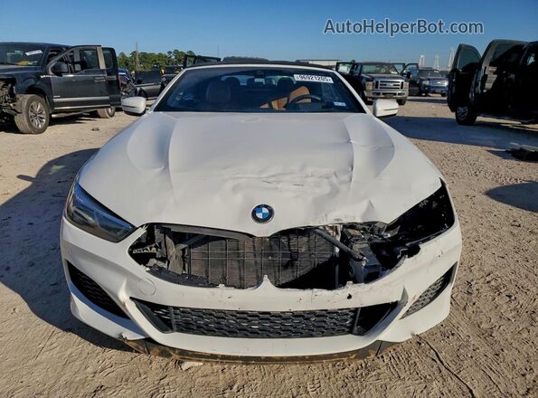 WBAFY4C01LCE00674 2020 BMW M8 White Front view