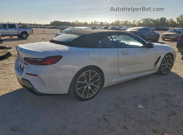 WBAFY4C01LCE00674 2020 BMW M8 White Rear right