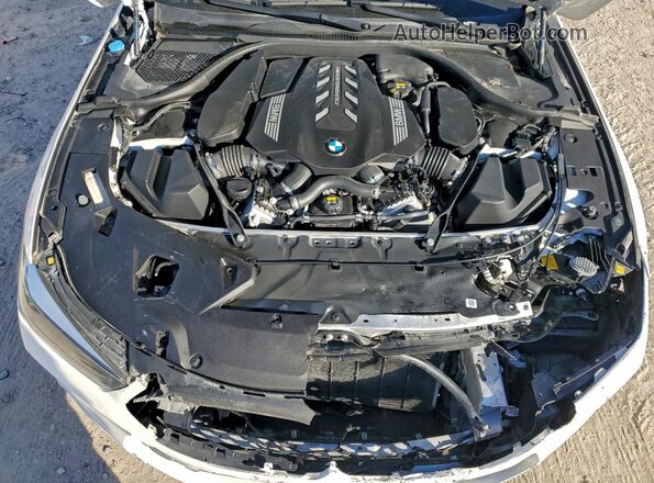 WBAFY4C01LCE00674 2020 BMW M8 White Rear interior view