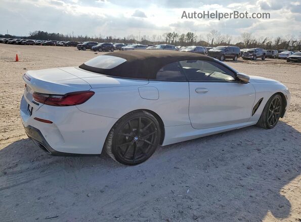 WBAFY4C06LCD38303 2020 BMW M8 White Հետևի աջ
