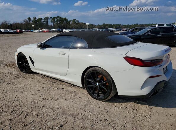 WBAFY4C06LCD38303 2020 BMW M8 White Հետևի ձախ