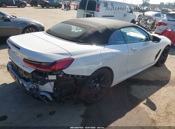 WBAFY4C06PCM58010 2023 BMW M8 White Tył prawy