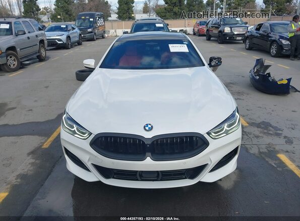 WBAGV2C00PCK39836 2023 BMW 8 SERIES White Սարքավորումների վահանակի տեսք