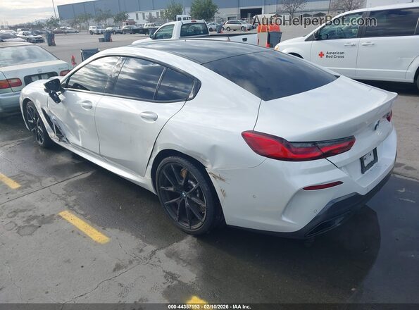 WBAGV2C00PCK39836 2023 BMW 8 SERIES White Հետևի ձախ