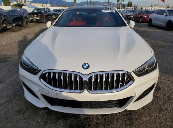 WBAGV2C02LCD46691 2020 BMW 8 SERIES White Դիմացի տեսք