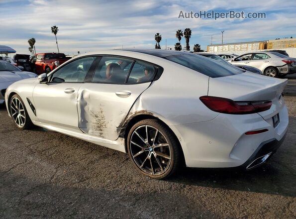 WBAGV2C02LCD46691 2020 BMW 8 SERIES White Հետևի ձախ