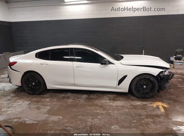 WBAGV2C05LCE34683 2020 BMW 8 SERIES White ხელსაწყოთა პანელის ხედი