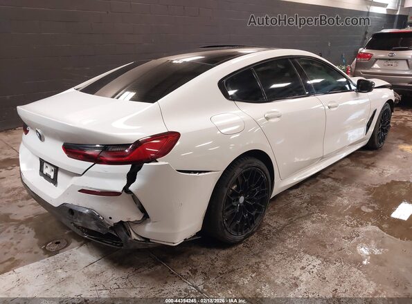 WBAGV2C05LCE34683 2020 BMW 8 SERIES White უკანა მარჯვენა