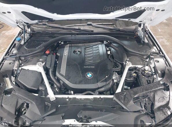 WBAGV2C05LCE34683 2020 BMW 8 SERIES White უკანა ხედი