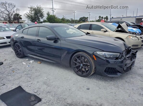 WBAGV2C0XNCH81865 2022 BMW 8 SERIES Черный Передняя правая четверть