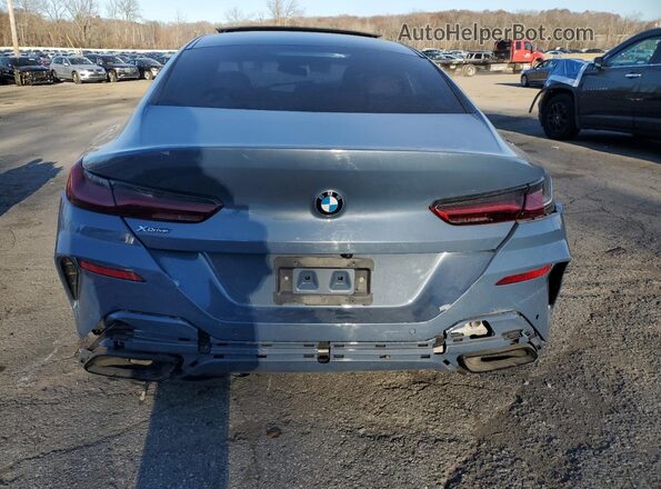 WBAGV4C02NCH50928 2022 BMW 8 SERIES Синий Вид сзади