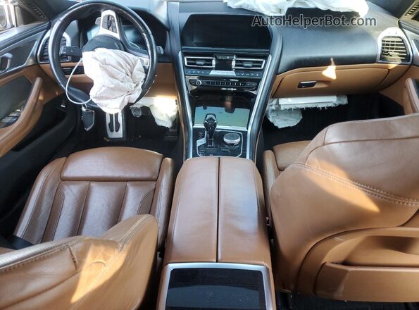 WBAGV4C02NCH50928 2022 BMW 8 SERIES Синий Вид панели приборов