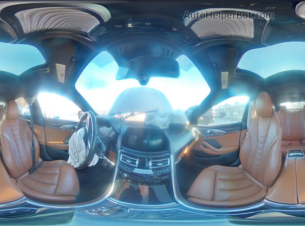 WBAGV4C02NCH50928 2022 BMW 8 SERIES Синий Панорамный вид салона 360°
