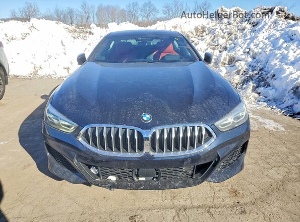WBAGV4C03NCK16320 2022 BMW 8 SERIES Blue წინა ხედი