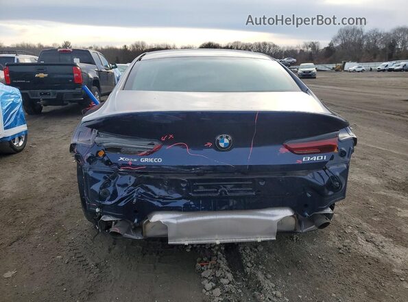 WBAGV4C03RCP94231 2024 BMW 8 SERIES Blue Вид ззаду