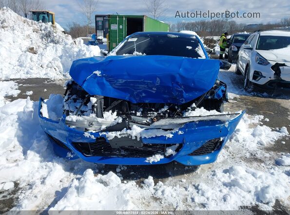 WBAGV4C06MCG26093 2021 BMW 8 SERIES Синий Вид щитка приборов